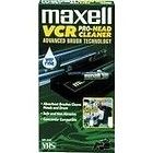 Maxell VCR HEAD CLEANER Dry tape VP 100 025215290053 VHS