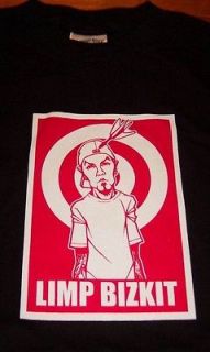 LIMP BIZKIT Fred Durst Target Practice Band T Shirt MEDIUM NEW