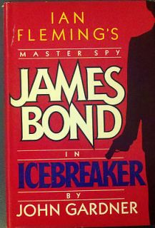Icebreaker by John E. Gardner Hardcover James Bond Adventure Ian