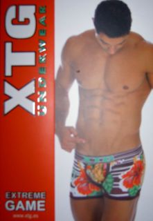 XTG Extreme Game Mens Underwear Salvaje Boxer. Cotton, new packaged