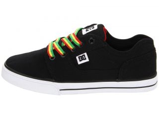 BRISTOL CANVAS Black / Rasta KIDS Skate Casual Shoes 303324B BRS