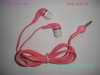 5mm In Ear Earbud Earphone Headset FOR iphohe  MP4 CD DVD PLAYER