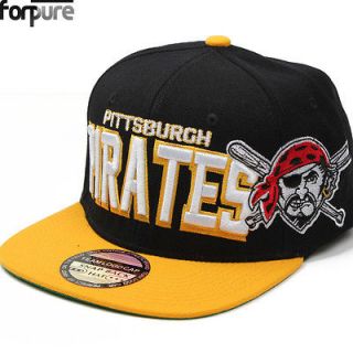 Pittsburgh Pirates Snapback Hats mens Womens Baseball MLB Caps Hat