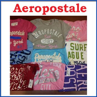 NWT MENS 25 MIXED WHOLESALE RESALE LOT AEROPOSTALE GRAPHIC T SHIRTS