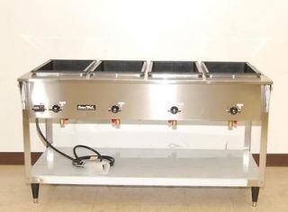 Vollrath ServeWell 4 Bay Electric Steam Table NEW 38214