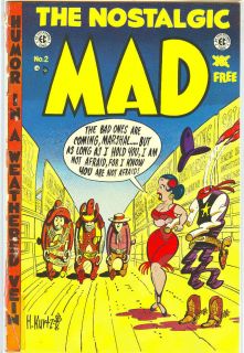 Mad Magazine Comics # 2 REPRINT Fair to Good