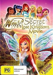 WINX CLUB  SECRET OF THE LOST KINGDOM (NEW & SEALED R1 DVD)