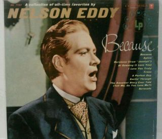 Nelson eddy Because record lp HL7151