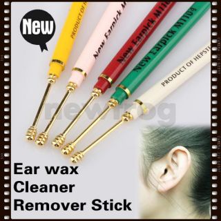 Steel EarPick Curette Screw Remover Stick Ear Wax Cleaner Pick Tool