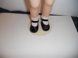 60MM BLACK MARY JANE SHOES TO FIT VINTAGE EFFANBEE 13 PATSY DOLL