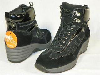 NIB Antigravity By Easy Spirit Contender Size 6.5 Black Fashion Ankle