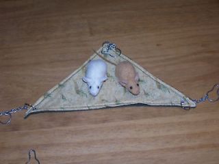 Small Corner Hammock for Dwarf Hamsters and Mice