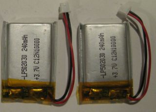 2X Blue Parrot Replacement Batteries for B250 XT