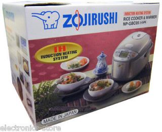 ZOJIRUSHI NP GBC05 Induction Heating Rice Cooker 3 Cup