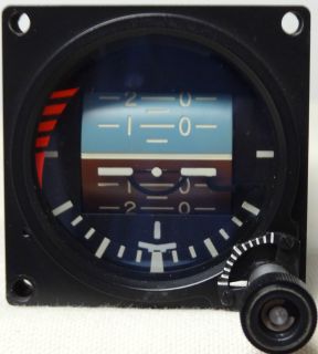 New 2 1/4 Lighted Electrical Artificial Horizon
