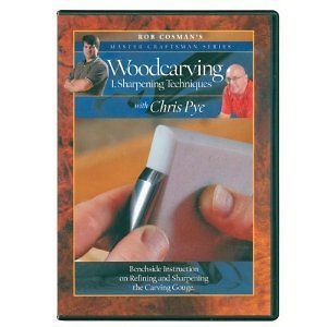Woodcarving #1 Sharpening Techniques (DVD)/woodwork ing