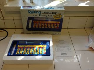 Talking Teacher Spell and Math Play Learn Electeonics 1980s Vintage