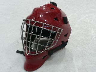 New Eddy GT Ultimate Sr Small Red Ice Hockey Goalie Mask