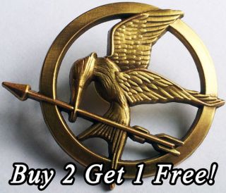 The Hunger Games Bronze Mockingjay Pin