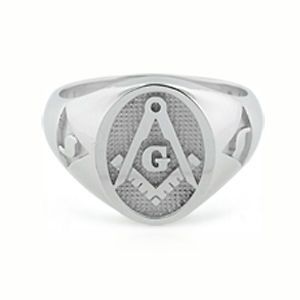 Sterling Silver 925 Masonic Ring Scottish Rite 14Th Degree YOD