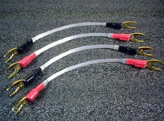 Set Fiat Silver Bi Wire Speaker Jumper Cable