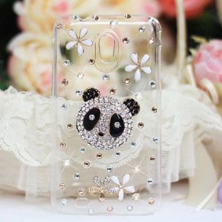 Bling Gold Panda Hard Case Cover For Samsung Galaxy S II Epic 4G Touch