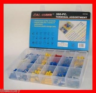 Newly listed 360 Pc Electrical Wire TERMINAL Solderless Crimp Kit Set