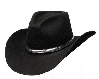 Red River Black Wool Western Cowboy Hat Made In The USA NEW Assorted