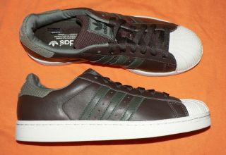 Adidas Superstar shoes mens sneakers Shell Toe espresso