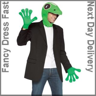 Adult Gecko Kit Reptile Animal Costume Std Fancy Dress