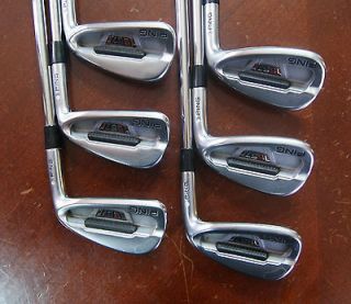 Newly listed Ping S57 Irons 5 PW Silver Dot AWT Stiff Flex Golf Clubs