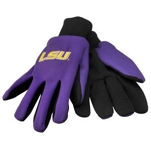 LSU TIGERS GLOVES TEAM TAILGATE GAME DAY PARTY UTILITY WORK GLOVES