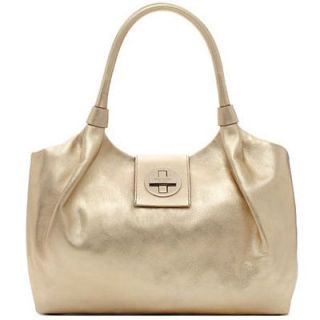 NEW Authentic KATE SPADE Gold Leather Wrightsville Stevie Tote Bag NWT
