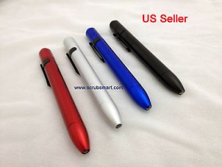 LED Disposable Pen Light Penlight Pupil Guage US Free & Fast ship