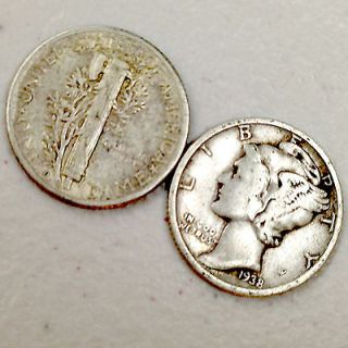 Newly listed One (1) Mercury Dime Old American Silver Coin BUY ALOT