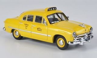 Ford customs 4 Door Sedan, Yellow Cab Co., yellow, taxi, 143