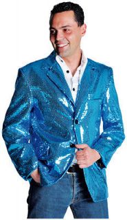 Deluxe TURQUOISE Sequinned Showman / Cabaret Jackets