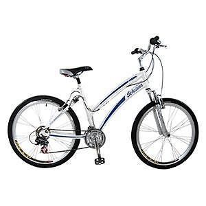 overstock sale womens white mountain bike off road bicycle
