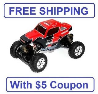 Brushed Electric RC Buggy Sumo 1/24 Scale Crawler Truck 4WD Car with $