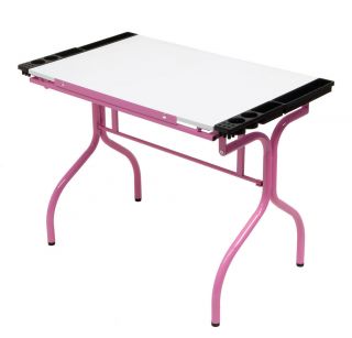 Studio Design RTA Folding Pink Craft/Art/Draw ing Table