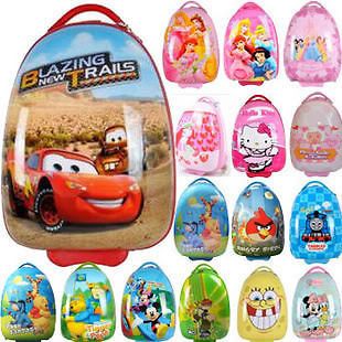 Disney Multi Cartoon Pattern Luggage Bag Baggage Trolley Roller