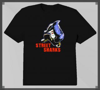 Ripster Street Sharks Cartoon T Shirt