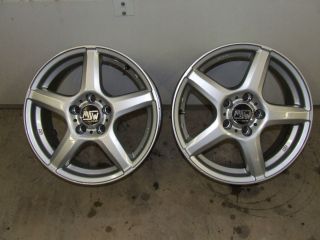 16 MSW Wheels Pair Rims Cobalt G5 GT