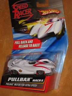 Hot Wheels Speed Racer Movie 2008 Pullbax Mach 6
