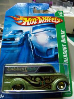 HOT WHEELS CARDED 2007 TREASURE HUNT SERIES TATOO DAIRY DELIVERY REAL