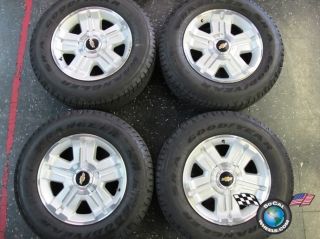 07 13 Chevy Tahoe Factory 18 Wheels Tires OEM Rims 1500 Suburban