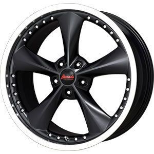 New 22x11 5x120 Bravado Americana Black Wheels Rims