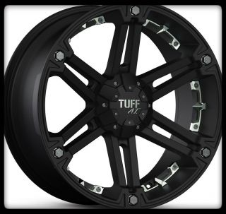 Black Rims w 35x12 50X17LT Nitto Trail Grappler MT Wheels Tires
