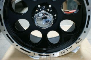 16 ion Wheels Rims Black Yukon Tahoe Silverado GMC