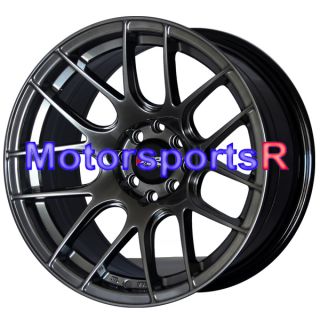 Chromium Black Concave Rims Wheels 4 Lugs 98 Nissan 240sx S14